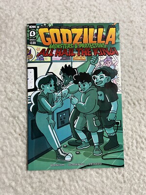 Godzilla Monsters & Protectors All Hail The King #4 IDW Comics 2022-image