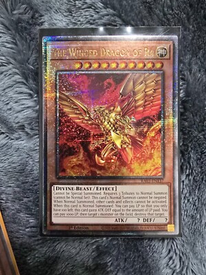 The Winged Dragon of Ra (Quarter Century Secret Rare) RA03-EN137 Bonanza-image