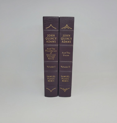 Easton Press Library of the Presidents John Quincy Adams Samuel Bemis 2 Vols-image
