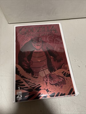 GODZILLA HERE THERE BE DRAGONS II SONS OF GIANTS #1- JACOB EDGAR FOIL VARIANT-image