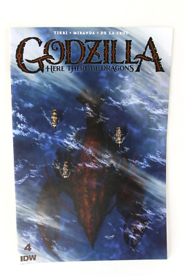 Godzilla Here There Be Dragons #4 Retailer Incentive 1:25 Variant 2023 IDW F/F+-image