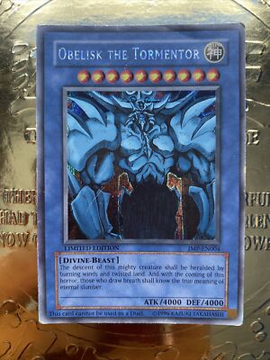 obelisk the tormentor secret rare Limited Edition Jmp-en004-image
