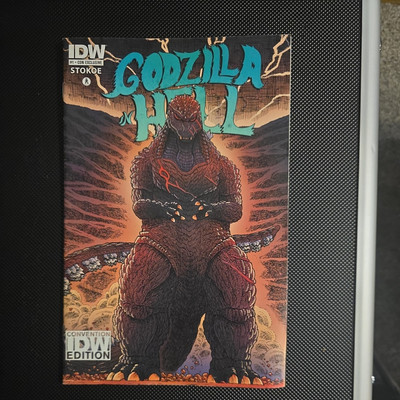 Godzilla in Hell #1 IDW Con Exclusive Comic  Stokoe 2015 - Great Condition-image