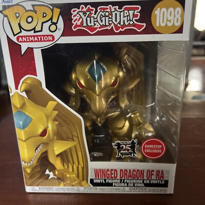 Funko Pop! Vinyl Super 6 in: Yu-Gi-Oh! - Winged Dragon of Ra (Metallic) (Super)-image