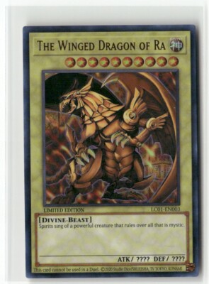 The Winged Dragon of Ra (25th Anniversary Edition) LC01-EN003 NM Limited Yugioh-image