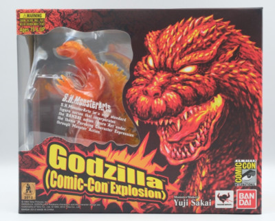 Bandai SH Monsterarts Godzilla Comic Con Explosion SDCC Exclusive 2012-image