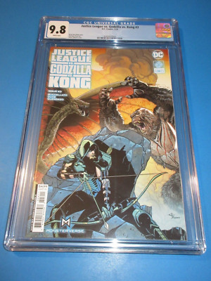 Justice League vs Godzilla vs Kong #3 CGC 9.8 NM/M Gorgeous gem Wow HOT-image
