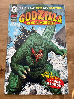 GODZILLA KING OF THE MONSTERS #1 (1995) - 9.4. NM (DARK HORSE)-image
