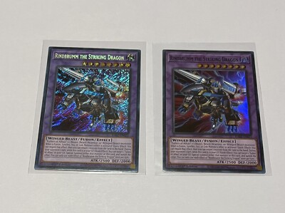 Yu-Gi-Oh! Rindbrumm The Striking Dragon #RA02-EN025 Secret Rare & Super Rare-image