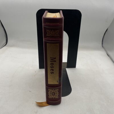 Moses A Life By Jonathan Kirsch Easton Press Genuine Leather Collector's Ed-image