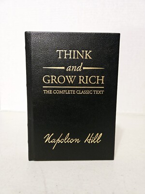 Think and Grow Rich: The Complete Classic Text by Napoleon Hill (Leather Cover)-image