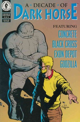 Decade of Dark Horse, A #4 VF; Dark Horse | Concrete Godzilla - we combine shipp-image