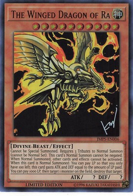Yu-Gi-Oh! TCG Shonen Jump The Winged Dragon of Ra #JMPS-EN006 Limited Edition-image