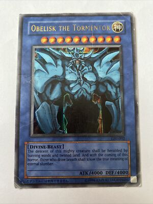 obelisk the tormentor ultra rare gbi-002 wear on card-image