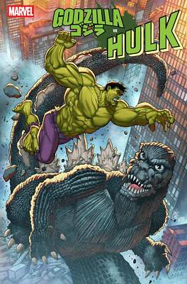 Godzilla vs. Hulk #1 Paco Diaz Variant-image
