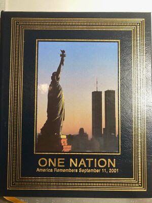9/11  ONE NATION America Remembers September 11, 2001 Easton Press First Edition-image