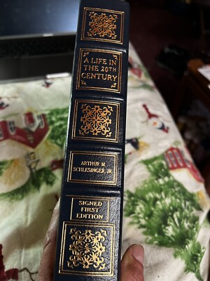 A Life in the 20th Century by Arthur M. Schlesinger, Jr. Easton Press Signed 1st-image