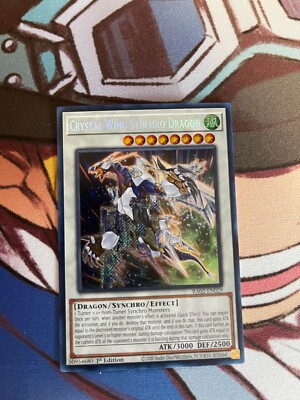Crystal Wing Synchro Dragon  - RA02-EN029 - SCR  - Rarity Collection 2-image