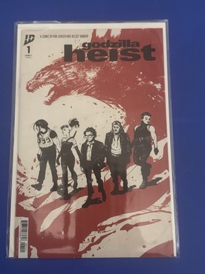 GODZILLA HEIST #1 1ST PRINT Reservoir Dogs Variant Cover B  IDW Comic 2025 NM+-image
