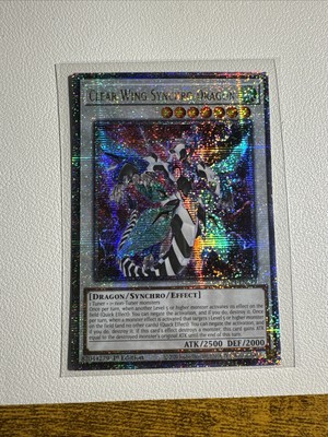 Clear Wing Synchro Dragon (Quarter Century Secret Rare) RA04-EN249 Quarter...-image