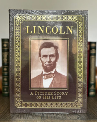 Lincoln A Picture Story of His Life Stefan Lorant - Easton Press Leather Bound-image