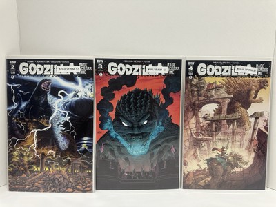 Godzilla Rage Across Time Comic Set #2 #3 #4 Lot IDW Gojira Kaiju NM-image