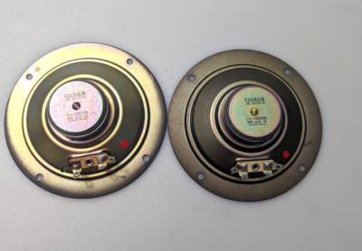 Pair of Vintage Fisher DS-177 Speaker Mids-image
