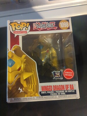 Funko Pop! Yu-Gi-Oh! Winged Dragon Of Ra #1098 GameStop Exc Vinyl Figure-image