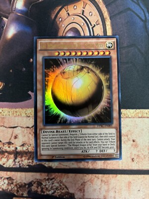 The Winged Dragon of Ra - Sphere Mode DPBC-EN001 Ultra Rare 1st Edition NM-image