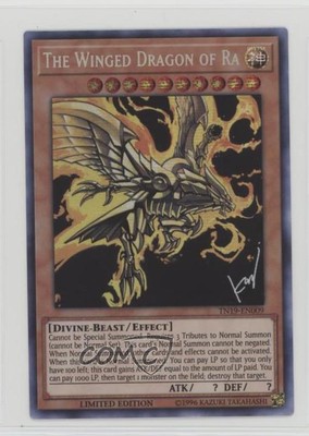 2019 Yu-Gi-Oh! Gold Sarcophagus Tin Limited Edition The Winged Dragon of Ra 0su9-image