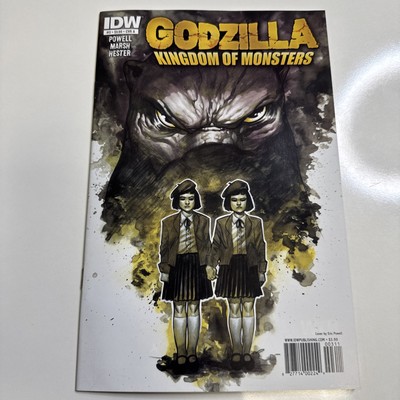 Godzilla: Kingdom Of Monsters #3 - Cover A | FN | IDW Comics 2011 | Powell Marsh-image