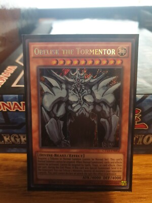 Yugioh Obelisk The Tormentor CT13-EN002 Secret Rare Limited Edition -image