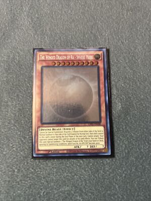 Yugioh GFP2-EN180 The Winged Dragon  Of Ra - Sphere Mode Ghost Rare 1st Ed NM/M-image