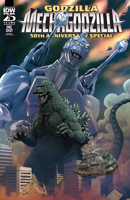 GODZILLA MECHAZILLA 50TH ANNIVERSARY #1, (W) Douek (A) Griffith, NM (2024) IDW-image