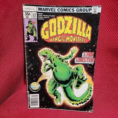 GODZILLA 12 Trimpe MARVEL Comics vintage 1978 toho Nick Fury SHIELD Beta Beast-image