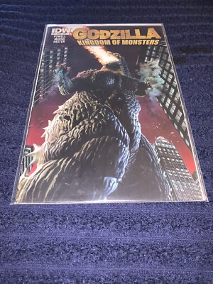 GODZILLA KINGDOM OF MONSTERS 1 ALEX ROSS COVER IDW 2011-image