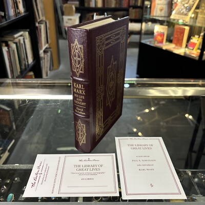 Karl Marx His Life and Thought by David McLellan  Easton Press – Great Lives-image
