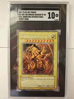 The Winged Dragon of Ra GBI Promo Yu-Gi-Oh 2003 SGC 10-image