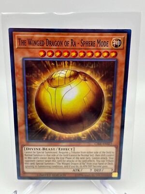 YUGIOH - The Winged Dragon of Ra - Sphere Mode  CIBR-ENSE2 - Limited Edition NM-image