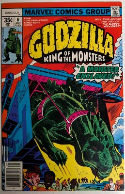 Godzilla King of the Monsters #6 - Marvel Comics - Newsstand-image