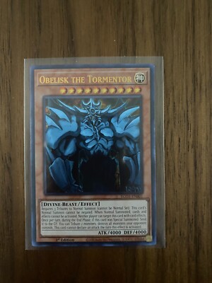 Yu-Gi-Oh! TCG Obelisk the Tormentor 1st Edition Mint -image