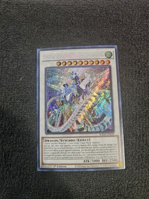 Crystal Clear Wing Synchro Dragon - RA04-EN059 - Secret Rare Stampede-image