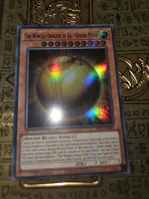 Yugioh! The Winged Dragon of Ra - Sphere Mode RA01-EN007 Ultra Rare 1st Ed -image
