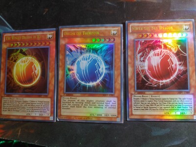 Yu-Gi-Oh Fan Made Orica - The Winged Dragon of Ra Sphere Mode Slifer Ultra Rare-image