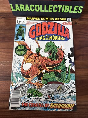 GODZILLA #4 King of the Monsters 1977 GODZILLA VS BATRAGON-image