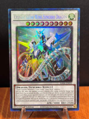 Crystal Clear Wing Synchro Dragon (UR) #RA04-EN059 - Quarter Century Stampede-image