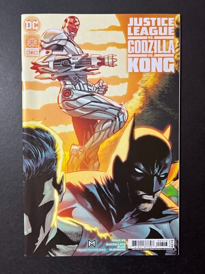 JUSTICE LEAGUE VS GODZILLA VS KONG #3 (3RD PRINT) *NM OR BETTER!* (2024) VARIANT-image