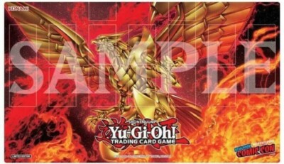Yu-gi-oh! The Winged Dragon of Ra Comic Con Exclusive Playmat SEALED-image