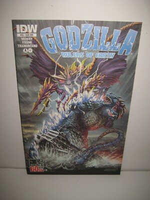 Godzilla Rulers Of Earth #18 IDW Comics 2014 Zornow Sub Variant Low Print-image