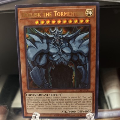 Obelisk the Tormentor  EGO1-EN001 - Ultra Rare 1st Edition yugioh-image